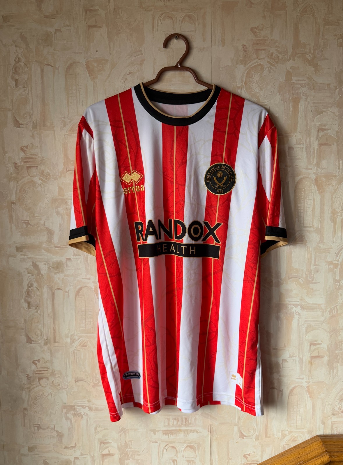 Sheffield United 2023/2024 Home Soccer Jersey Football Shirt Size XL