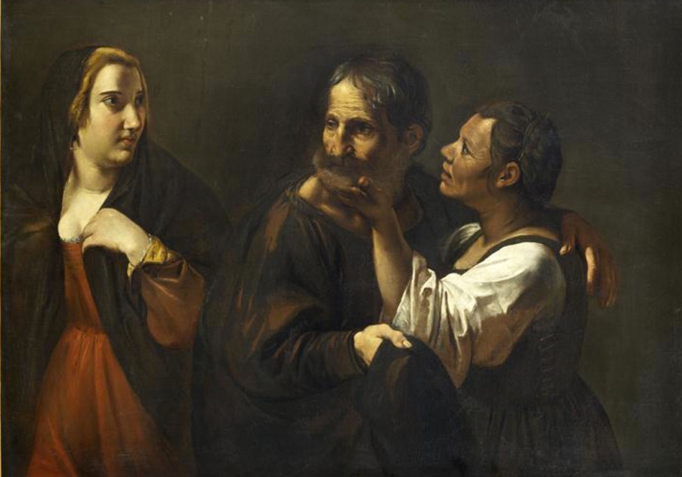 high quality oil painting handpainted on canvas"The Procuress"@N14276