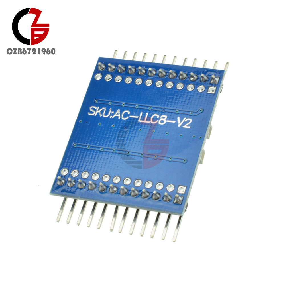8CH IIC TTL Bi-Directional Logic Level Converter Module 5V 3.3V for Raspberry Pi