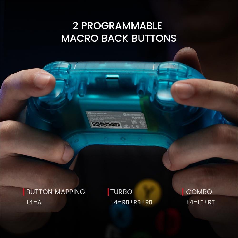 Nova Wireless Switch Controller - Switch/Lite/OLED, Hall Effect Joysticks, RG...