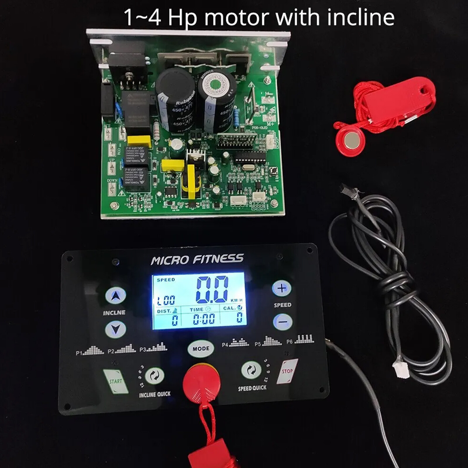 1HP-4HP Universal Treadmill Controller Circuit Board Treadmill Console Display