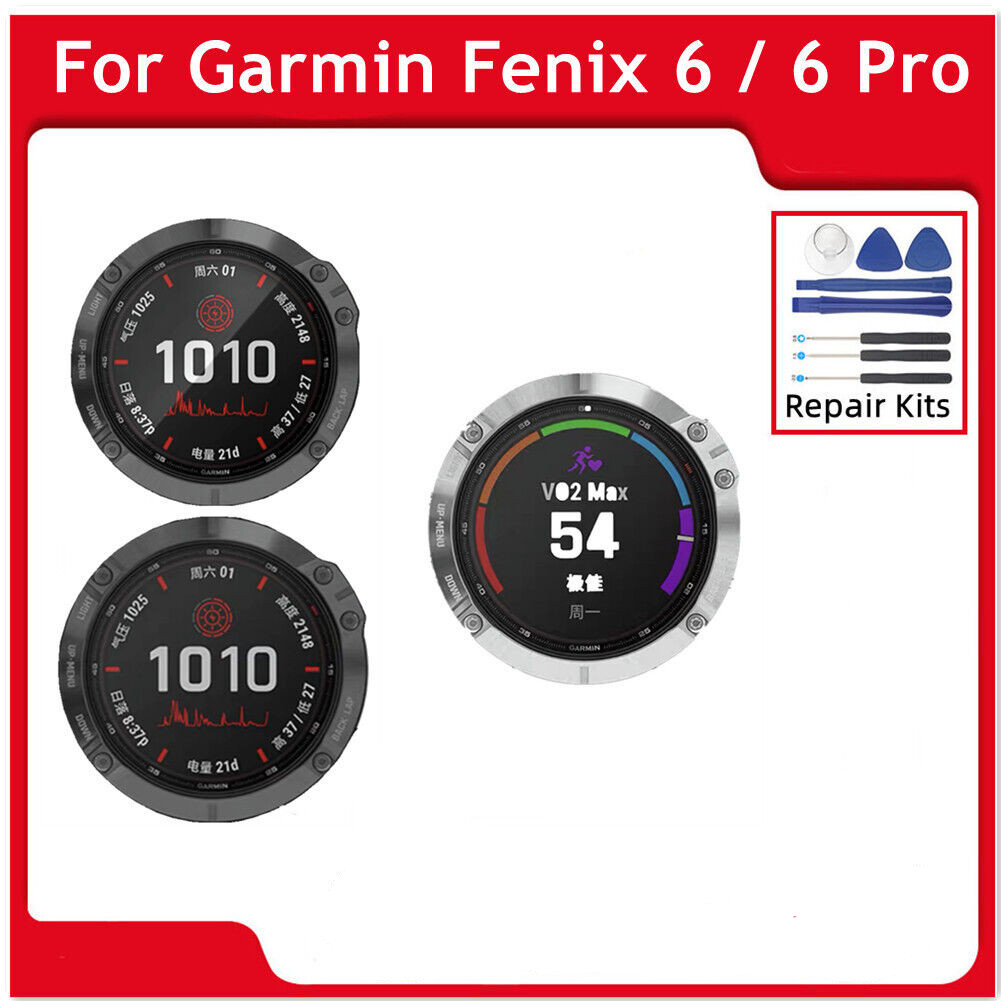 For Garmin Fenix 6 & Fenix 6 Pro LCD Display Screen Assembly Replacement
