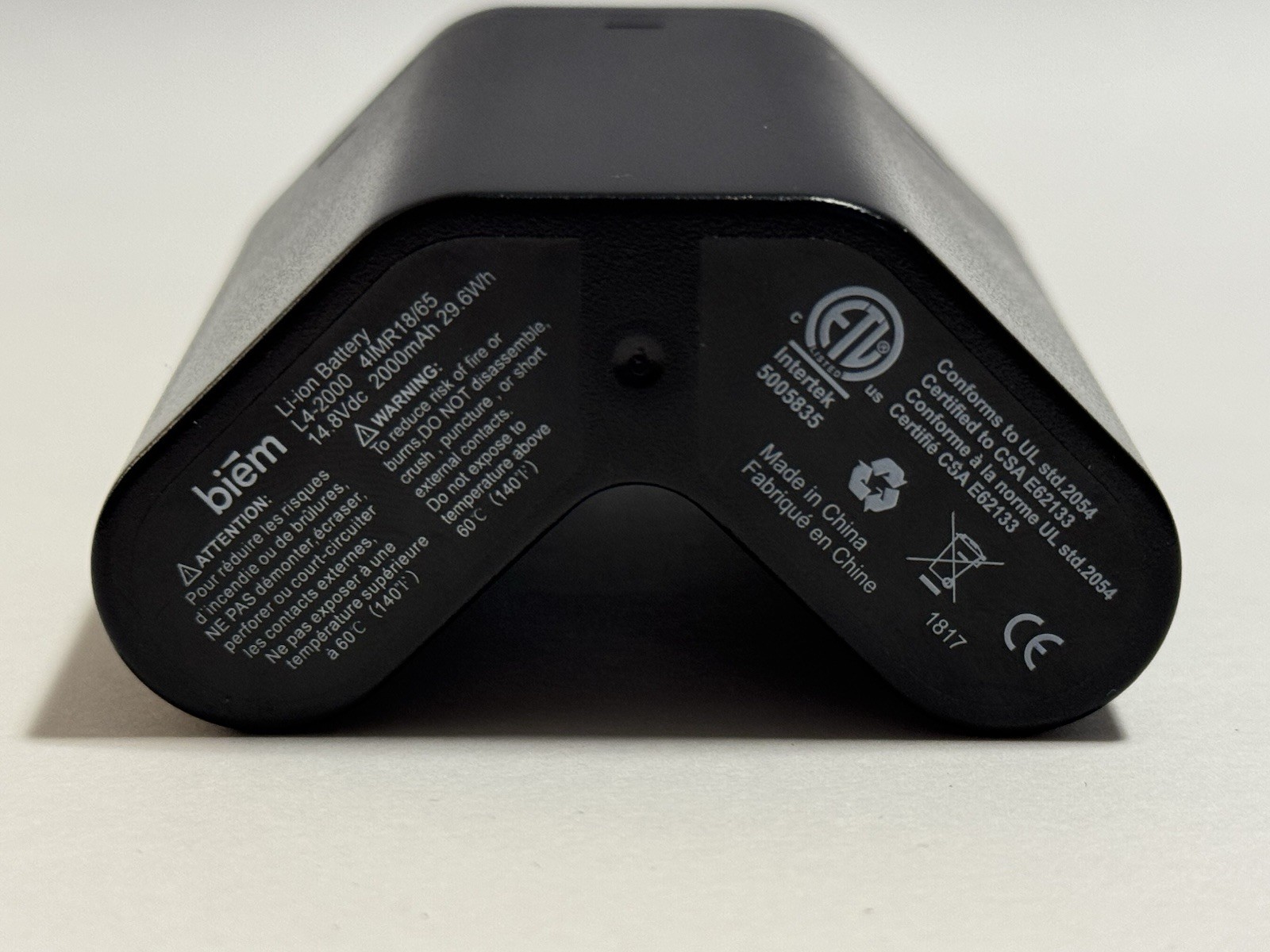 Brevda Biem Butter Sprayer Replacement Battery L4-2000 For BBS-38 Tested Working