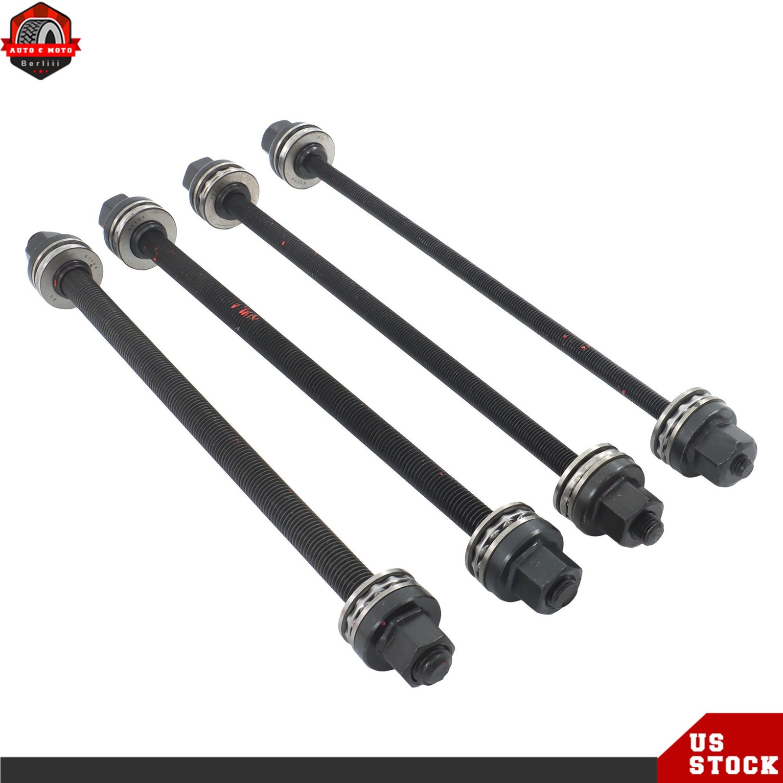 28PCS Bearing Removal Tool Set Universal Compression & Tension Sleeve Puller Kit