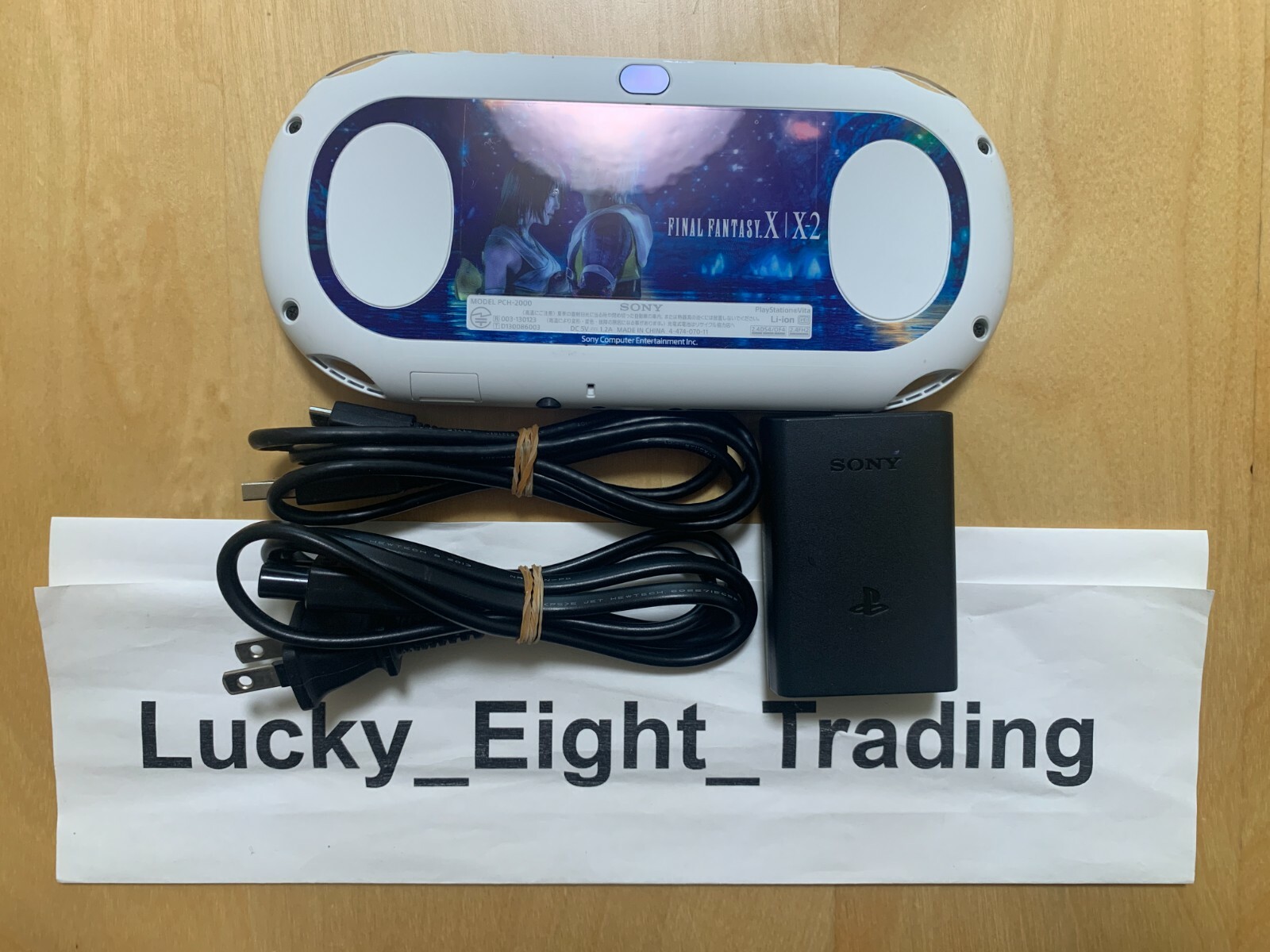 PS Vita Final Fantasy X X2 10 Remaster Resolution Console Charger PSV [CC]