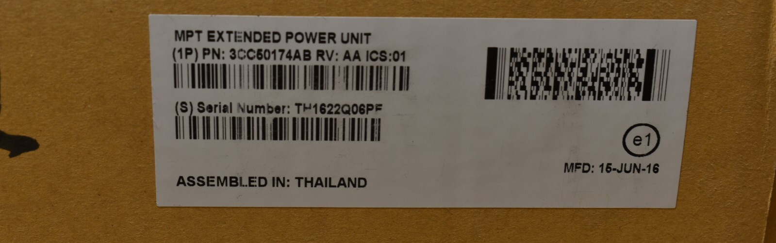 ALCATEL LUCENT MPT Extended Power Unit, 9500 MPR