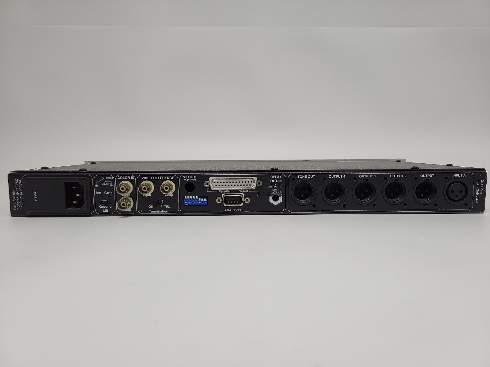 Brainstorm SR-15+ Time Code Distripalyzer (Analyzer/Distributor/Reshaper/Strip)