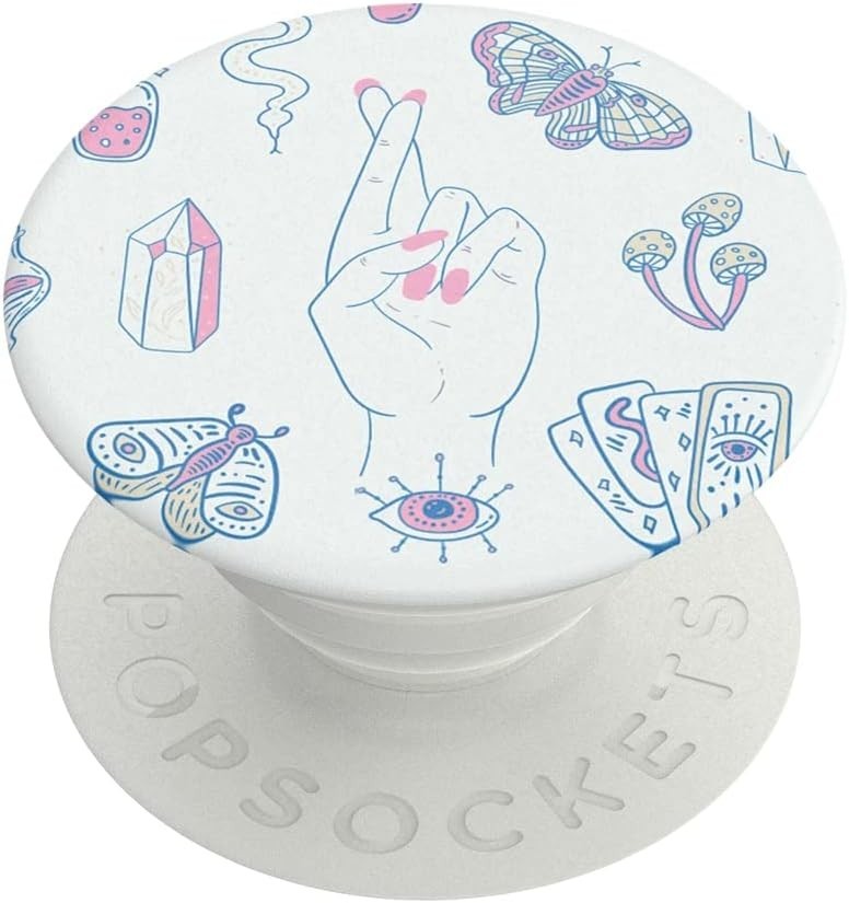 PopSockets Phone Grip with Expanding Kickstand Swappable Top, Good Omens