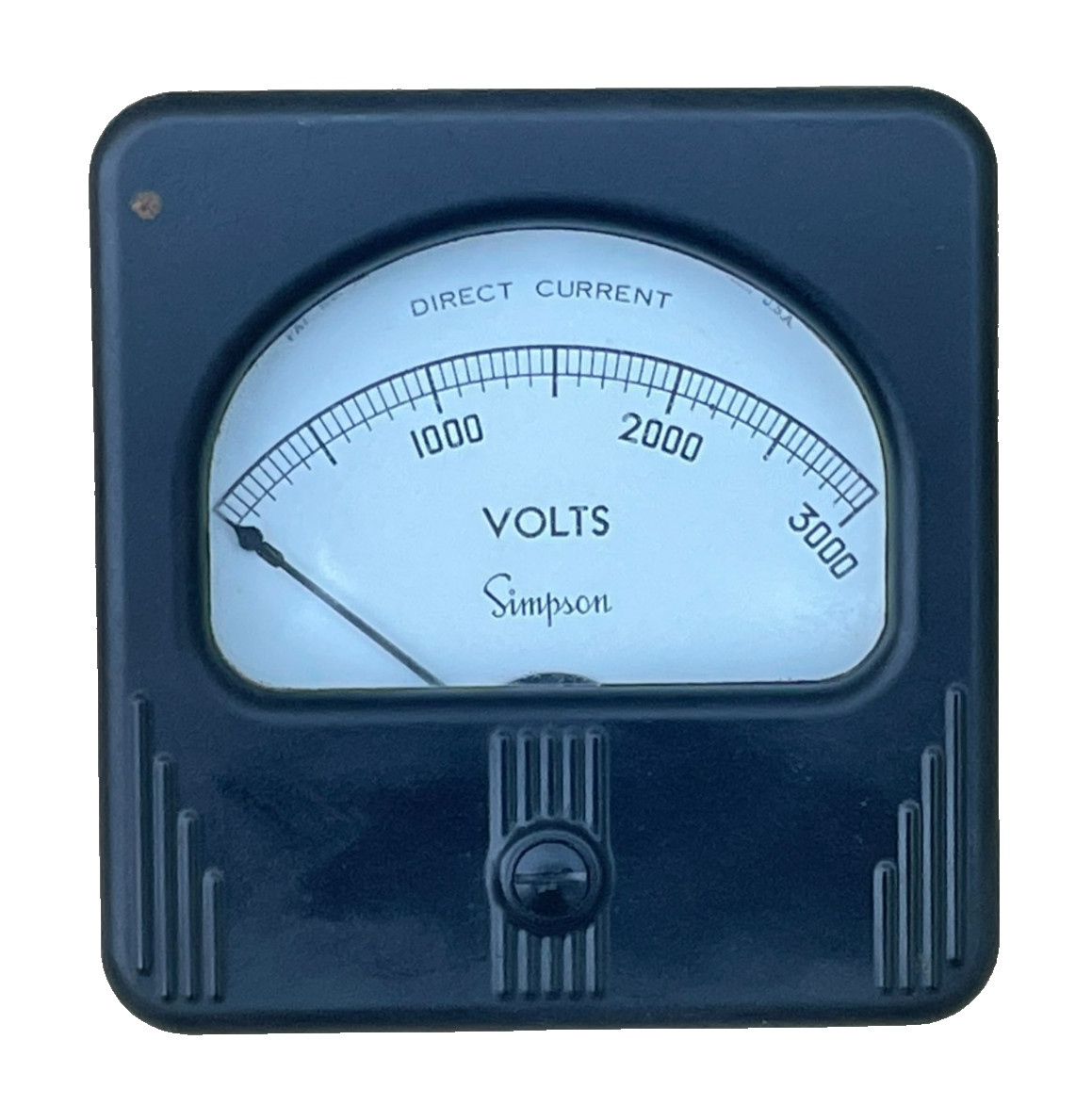 Simpson Panel Meter Direct Current Volts 0-3000, Made in USA