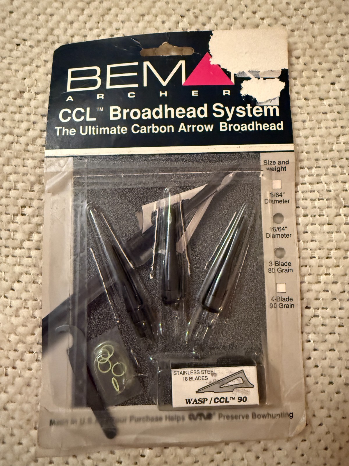 Beman Wasp CCL Broadheads