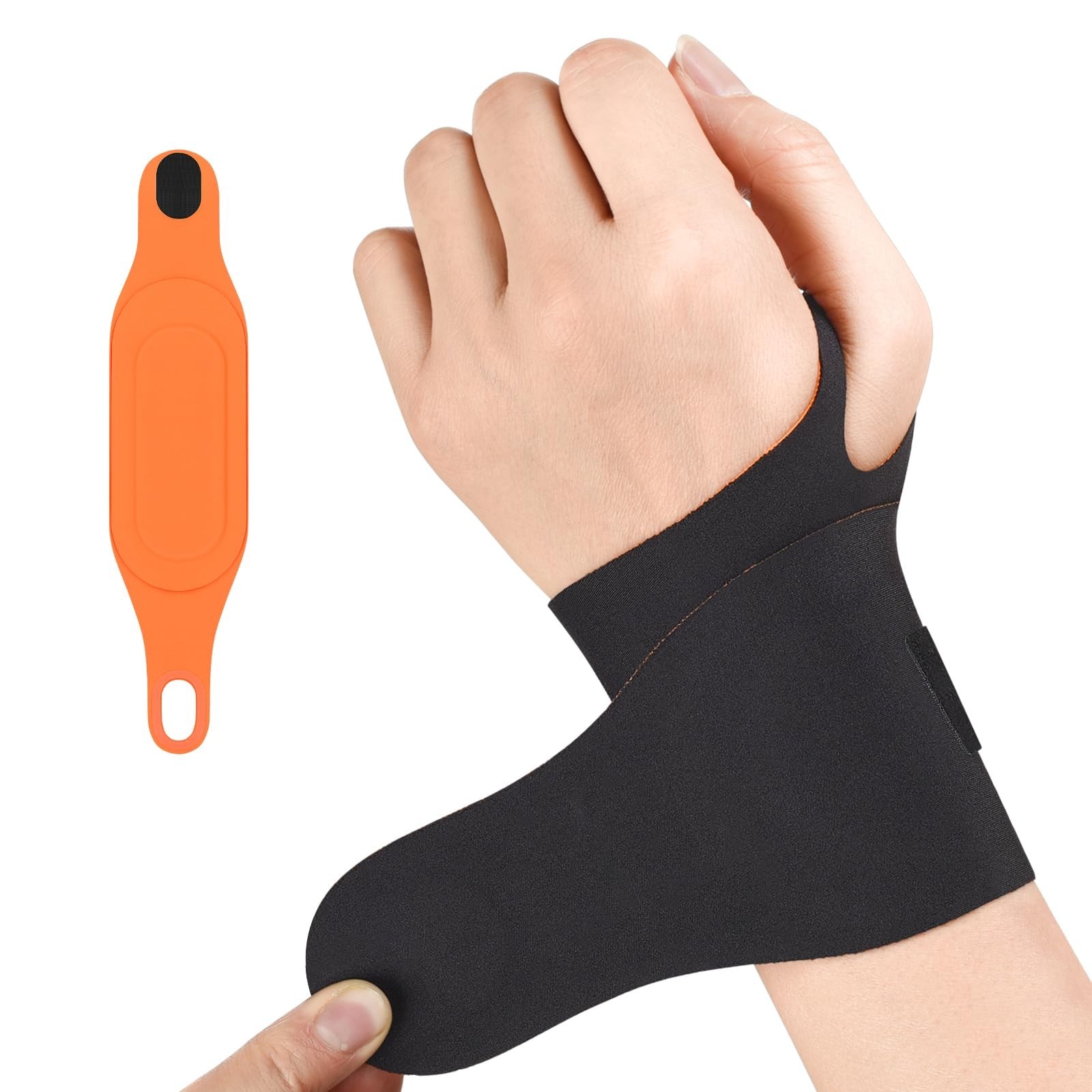 Wrist Brace for Carpal Tunnel Relief, Ultra-Thin Wrist Wraps Ice Compression ...