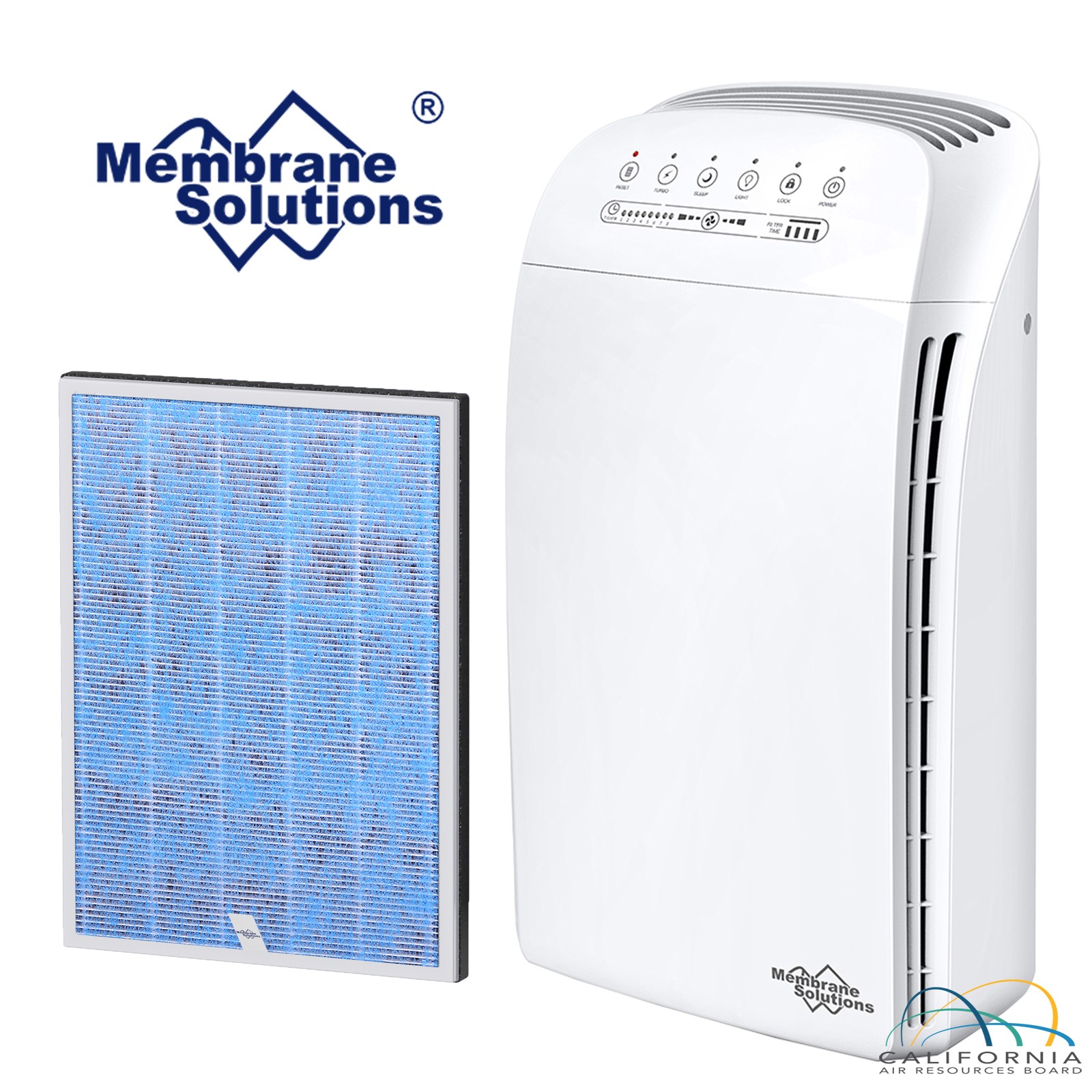 Home Large Room Air Purifiers Medical HEPA Air Filters for Allergies Smoke 22dB