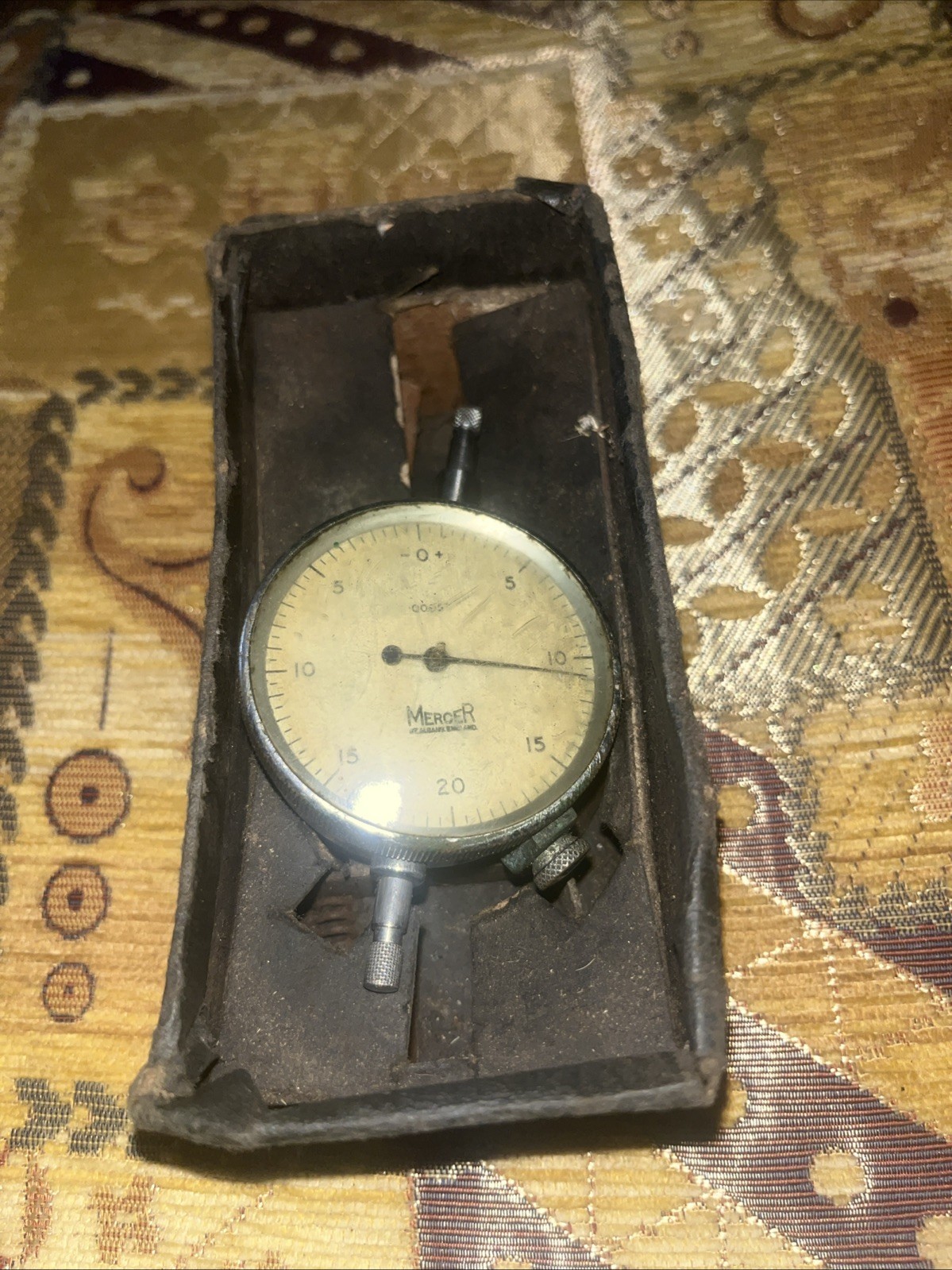 vintage Mercer dial gauge