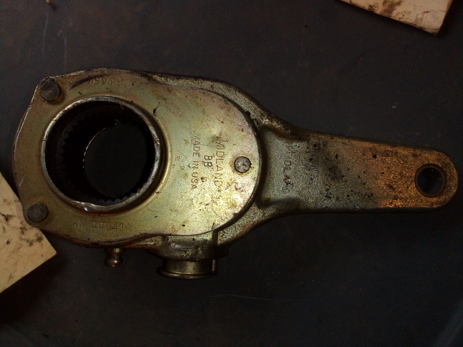New Midland Haldex KN44041 1-Hole Manual Slack Adjuster 1-5/8" 37-Spline