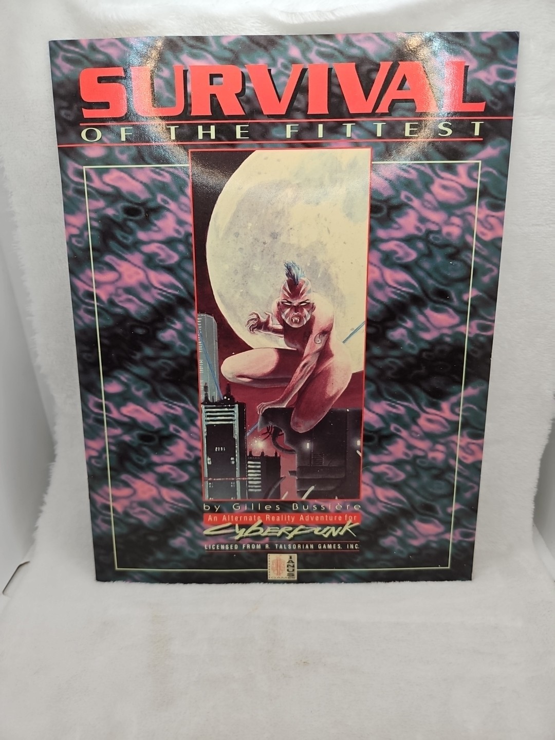 Cyberpunk - Survival of the Fittest | Ianus Games / 1993 Vintage Gilles Bussiere