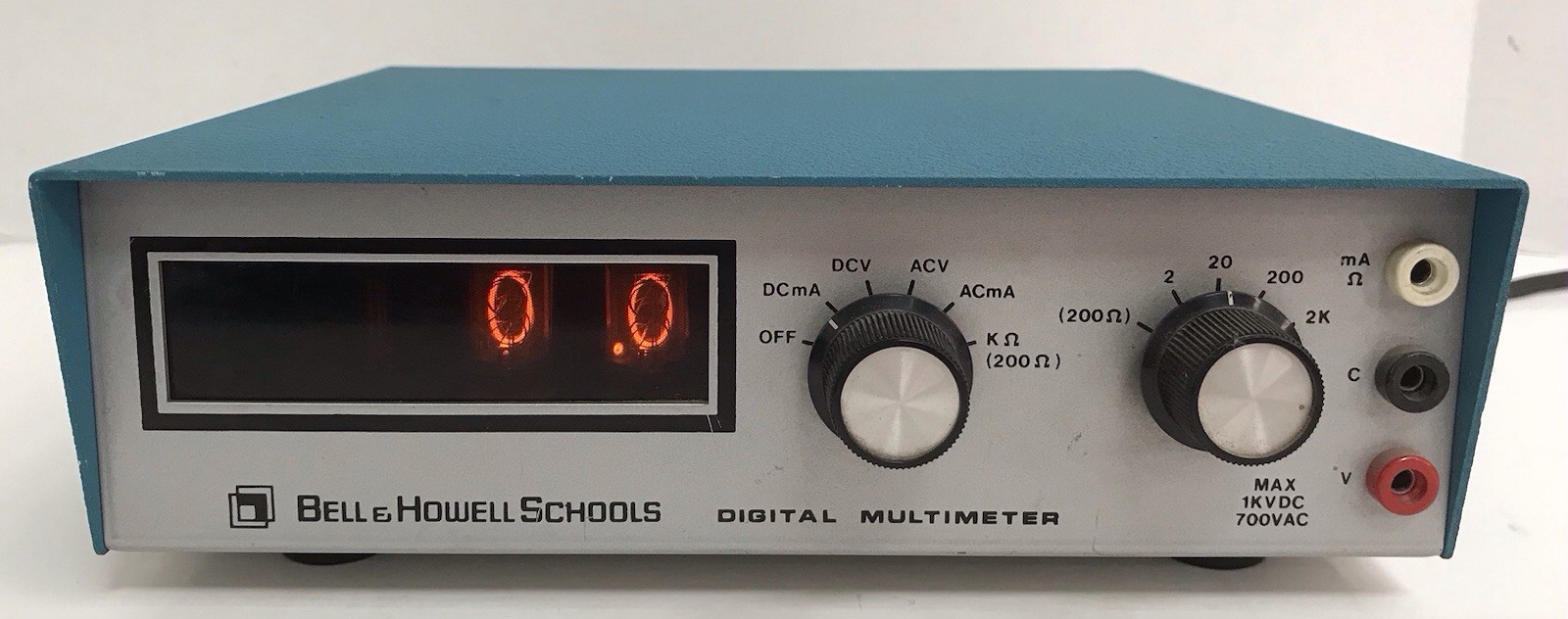 HEATH Bell & Howell Schools Digital Multimeter Voltage Tester IMD-202-2