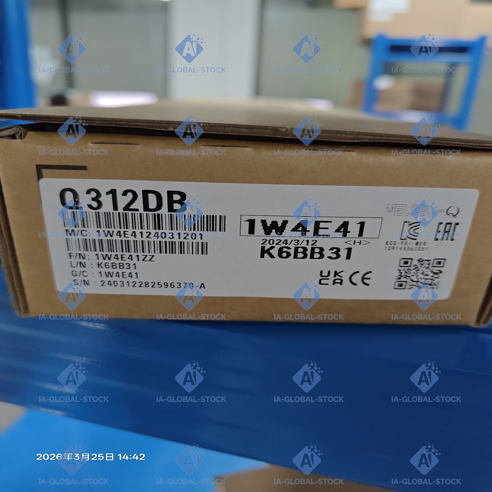 One Unit Brand New Q312DB Mitsubishi US Fee Shipping + 1 Year Warranty