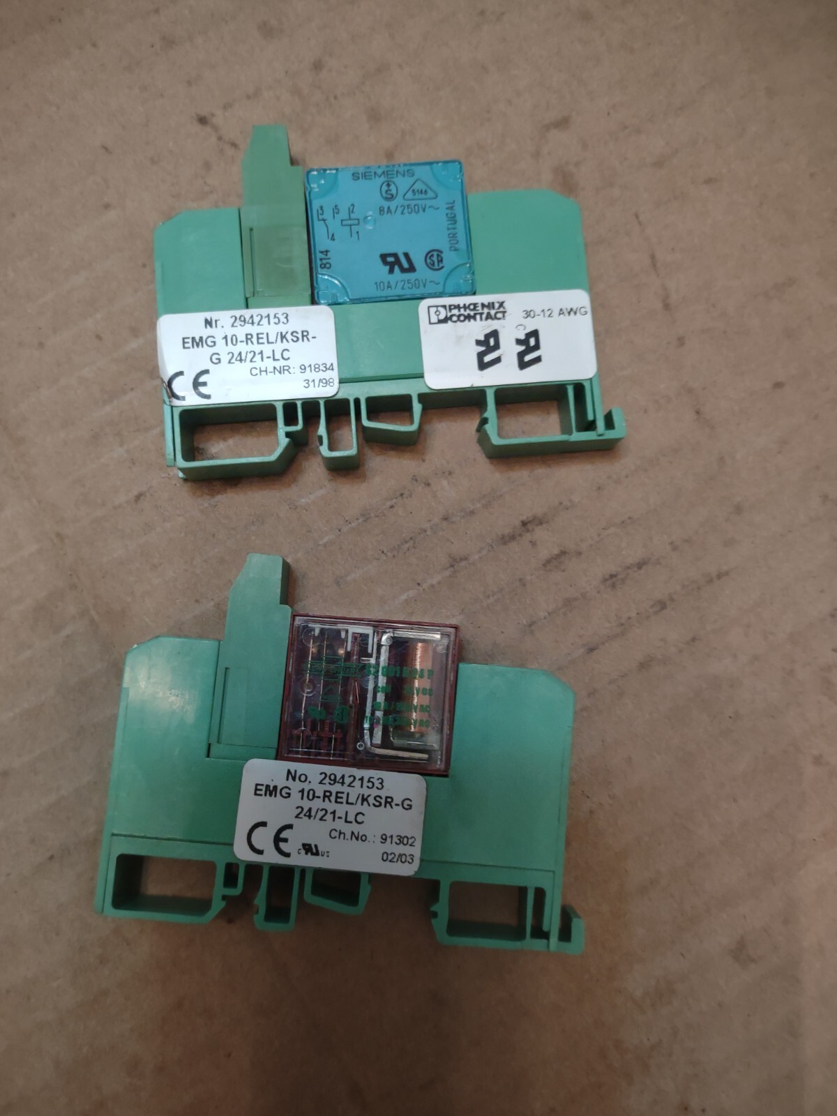 PHEONIX CONTACT EMG 10-REL/KSR-G 24/21-LC