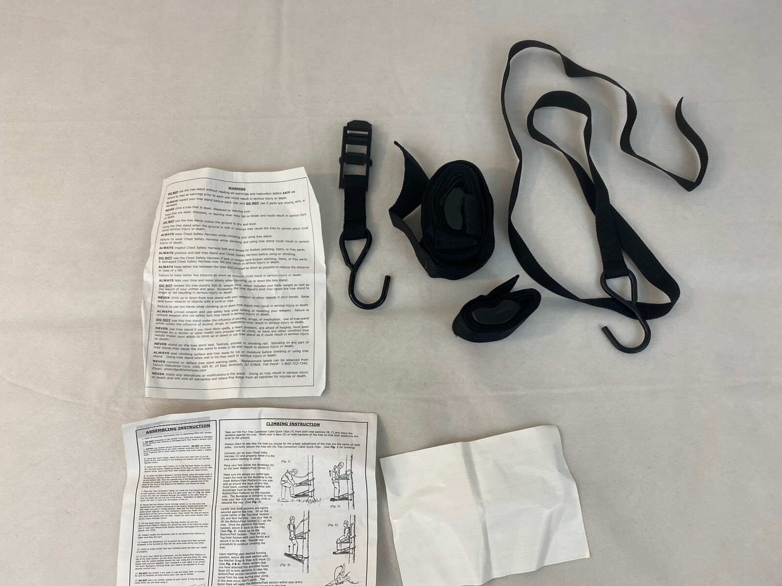 Harness For Tree Stand PRCS-401 Nylon Belt Only Fast Ship