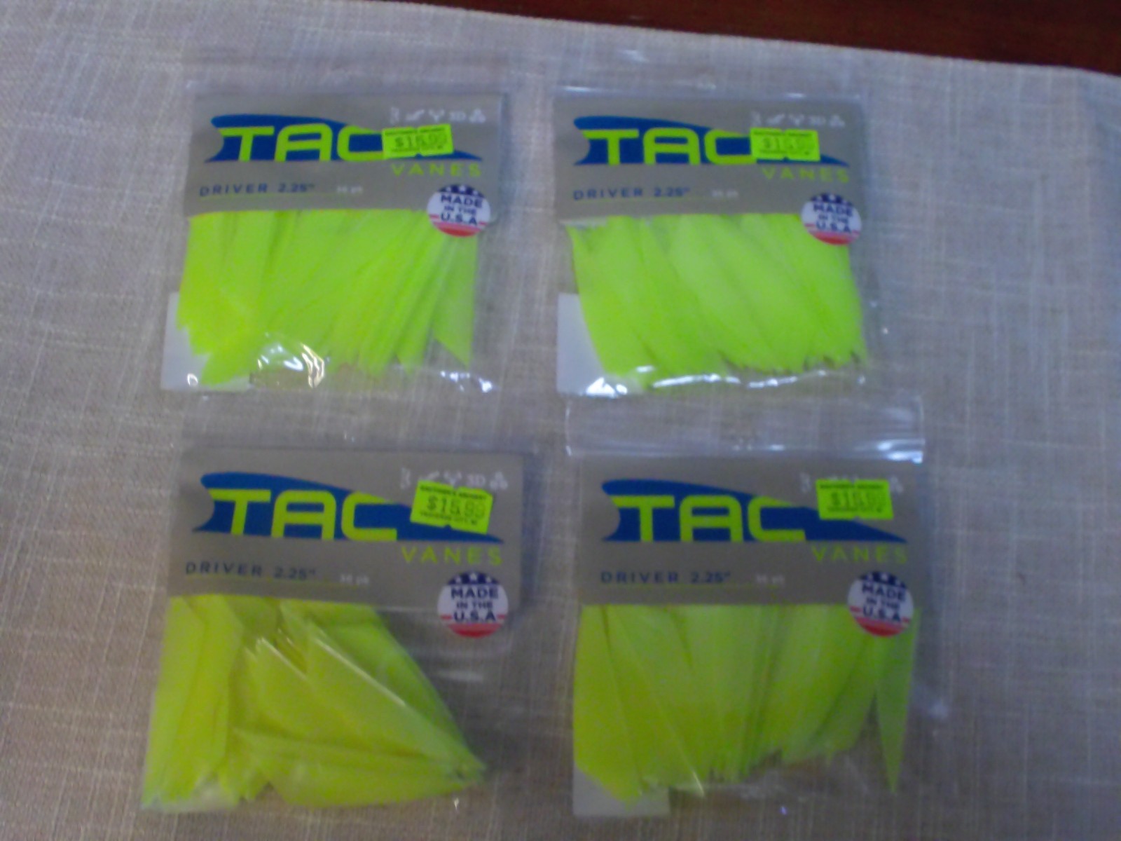 4 TAC Vanes Driver  2.25" -36 packs (144 TOTAL)