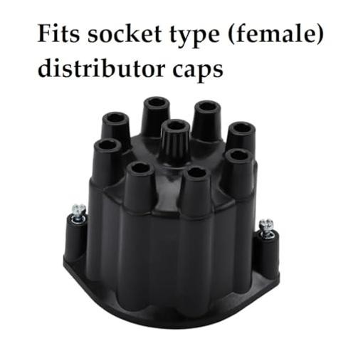 7-8mm Spark Plug Wire Boots & terminals for Points/Socket Type Distributor
