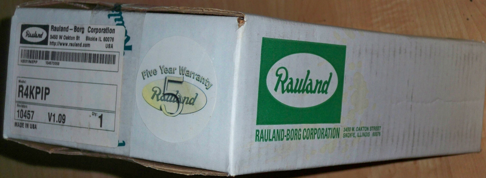 NEW Rauland-Borg Responder 4000 R4KPIP Peripheral Interface Port, open box, OME
