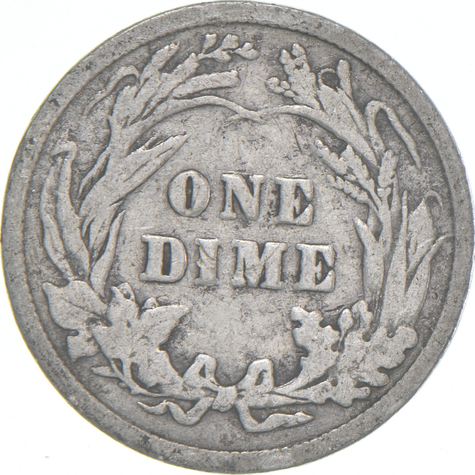 1906-P Barber Dime 90% Silver Average Circ