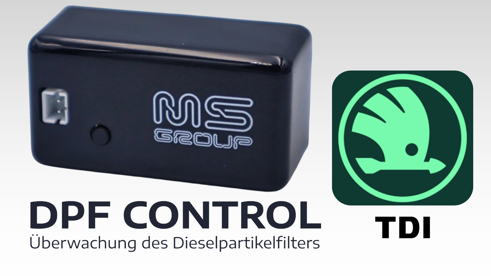 DPF CONTROL for Skoda TDI - DPF Monitoring, Plug & Play, No App