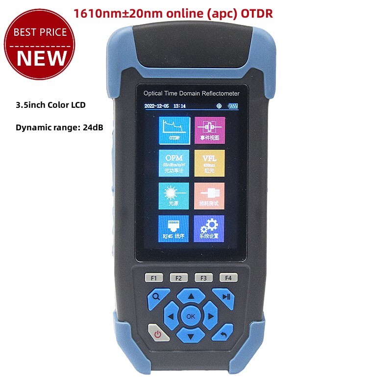 3.5" 1610nm Online(APC) JW3302SJ Mini-Pro OTDR Optical Time Domain Reflectmeter