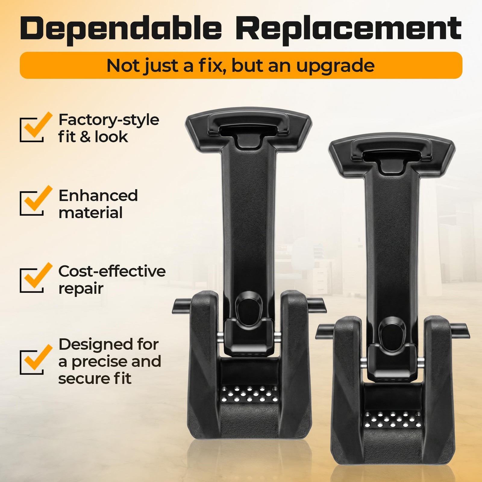 Replacement Cooler Latches Compatible with Lifetime Coolers, Improved Rubber and
