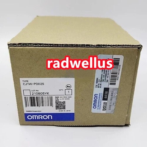 Original Omron CJ1W-PD025 PLC Module CJ1W-PD025 New In Box