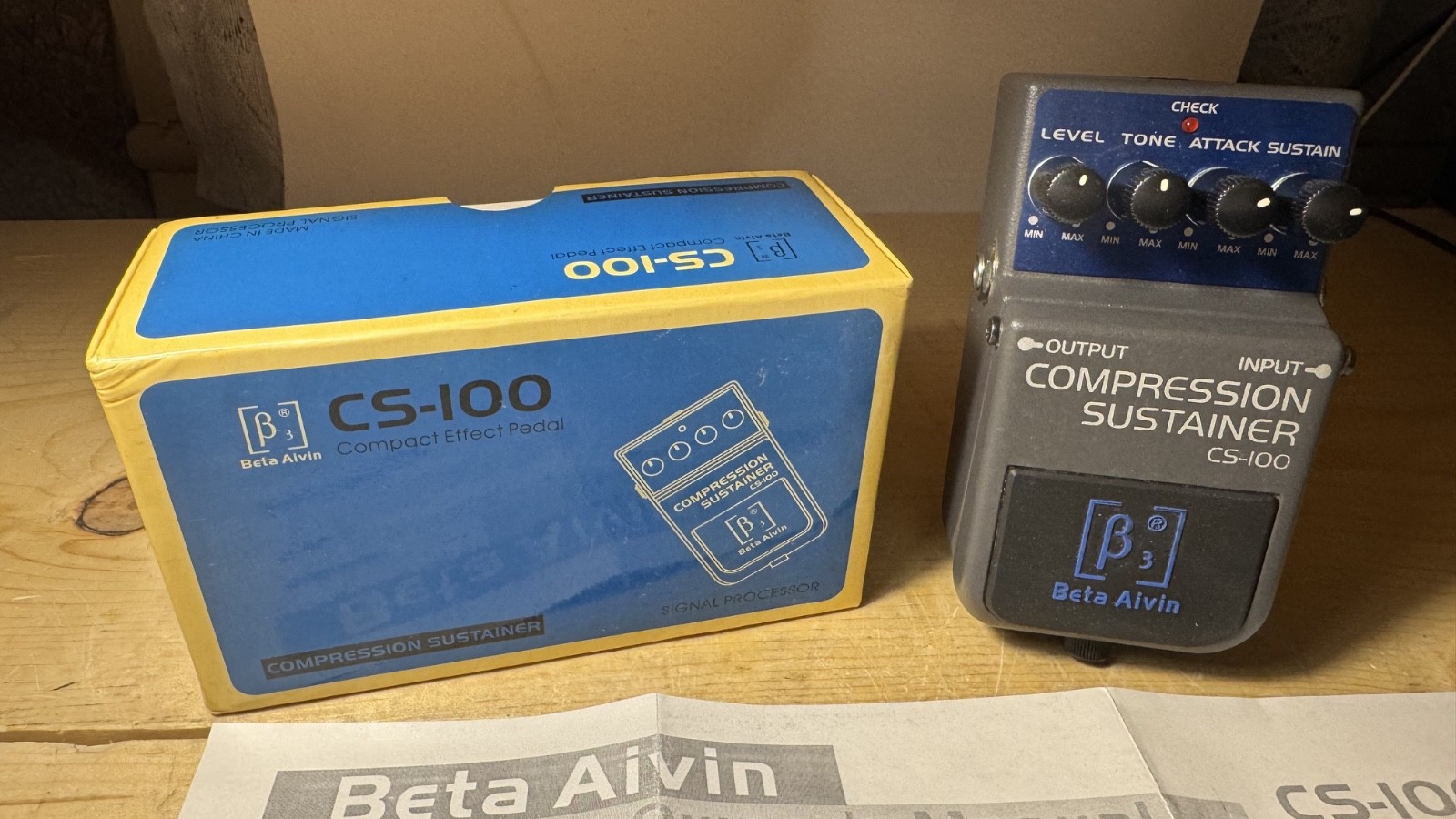 Beta Aivin CS-100 Vintage Compressor Sustainer
