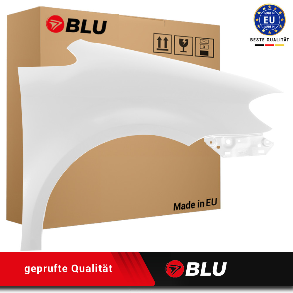 Fender For VW Touran 1T2 LB9A Right White 2007-2010 Front Painted New
