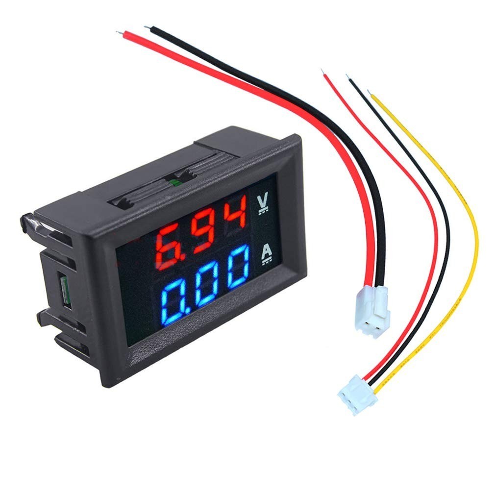 HiLetgo 0.28" Digital Voltmeter Ammeter DC 100V 10A Tester
