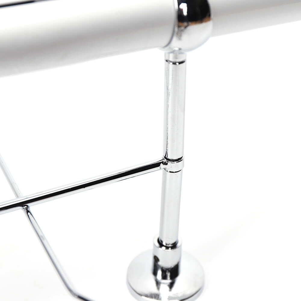 8PCS Eyeglasses Storage Rack Hold 12 Frames Optical Frames Display Rod w/ Lock
