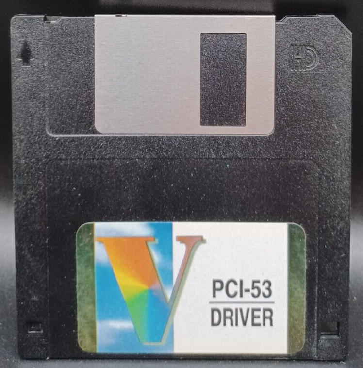 V PCI-53 Driver Floppy Disc
