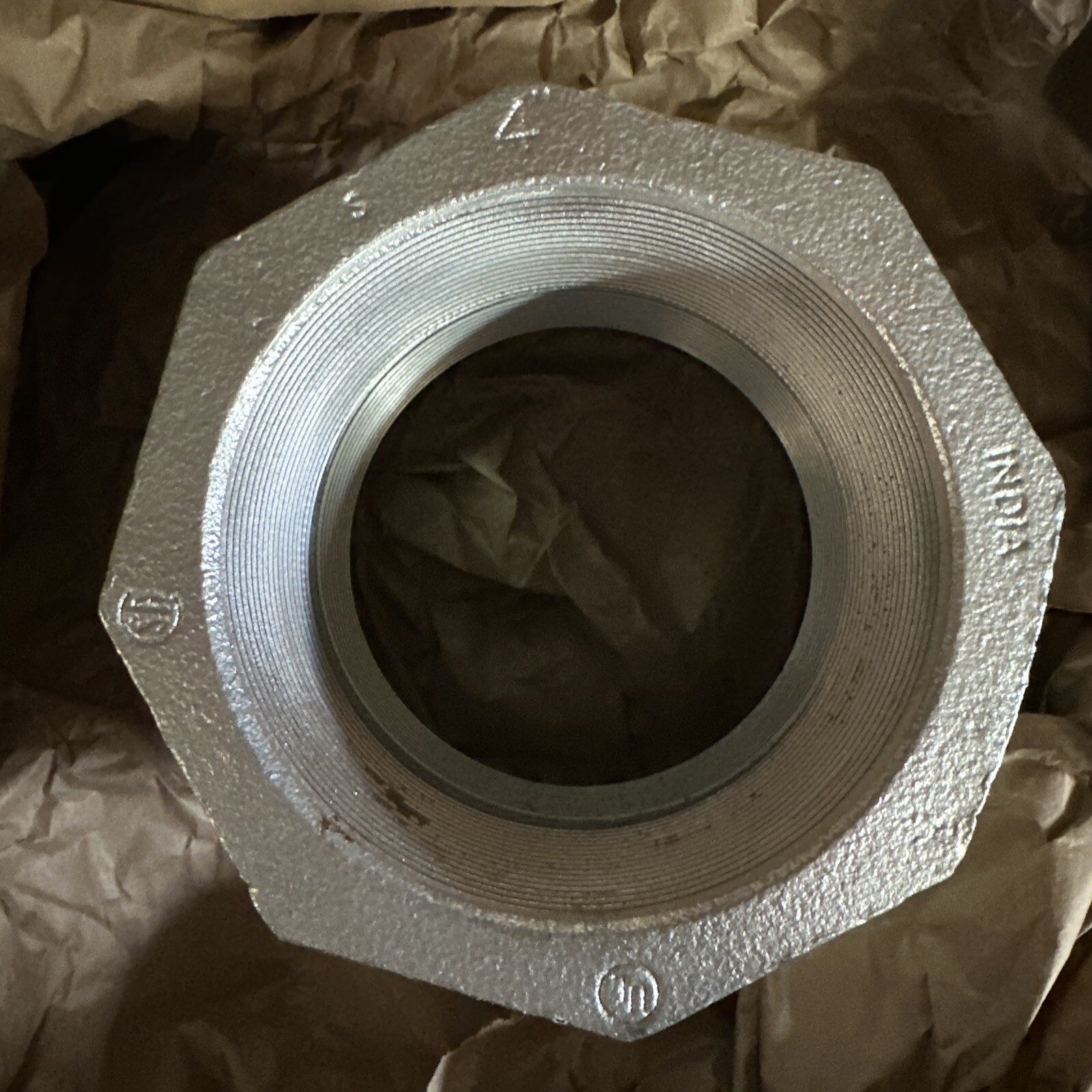 3 Piece Coupling NEW - CROUSE HINDS Malleable 4"  One Item