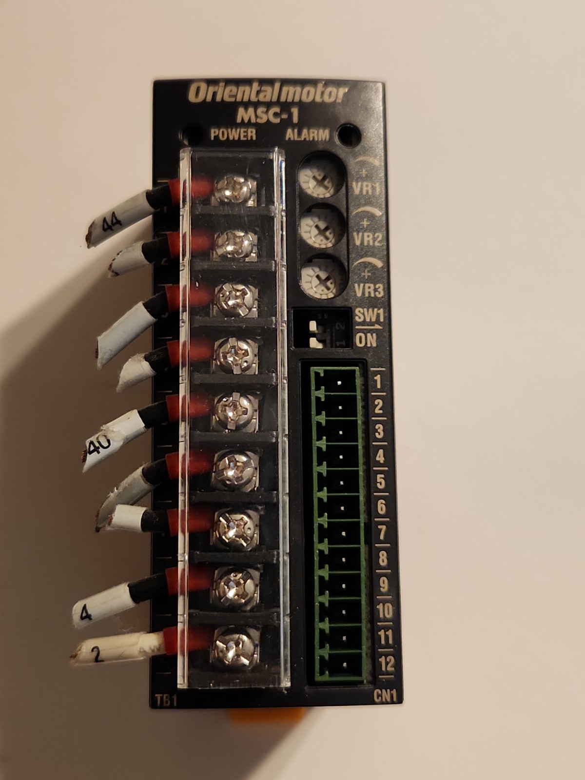 Used Oriental Motor MSC-1 Speed Controller with Warranty & Free Shipping