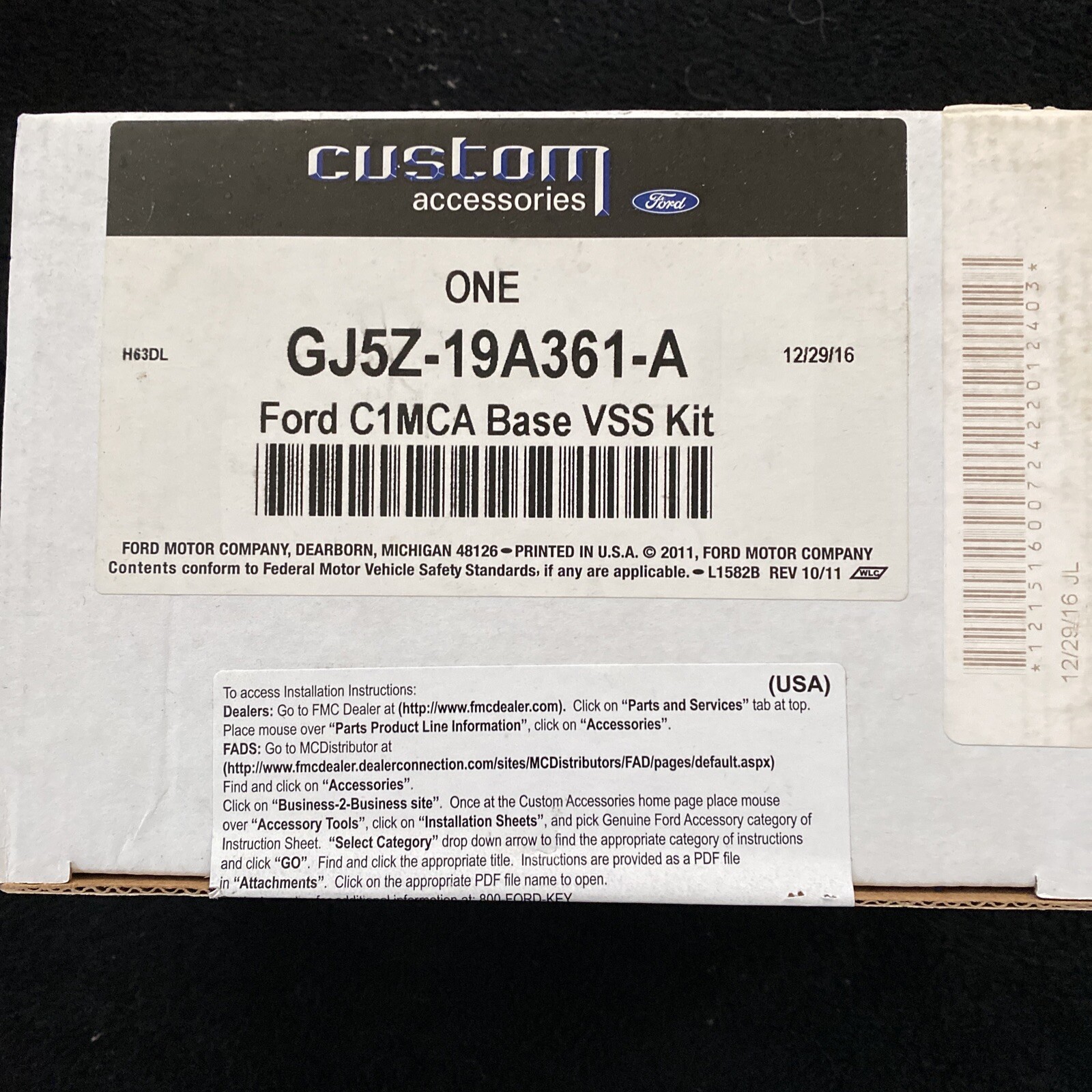 Ford GJ5Z-19A361-A Electronic Security System New OEM