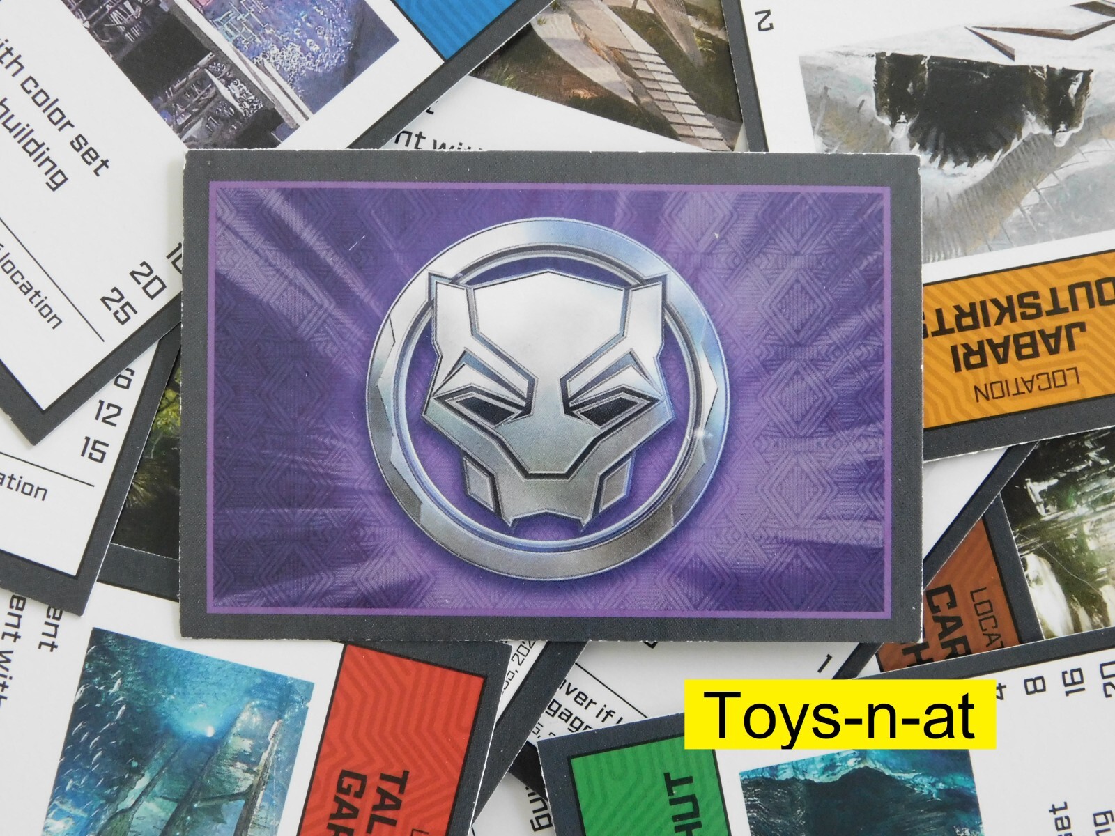 Monopoly Black Panther Wakanda Forever Game Card (ONE CARD, Your Choice)