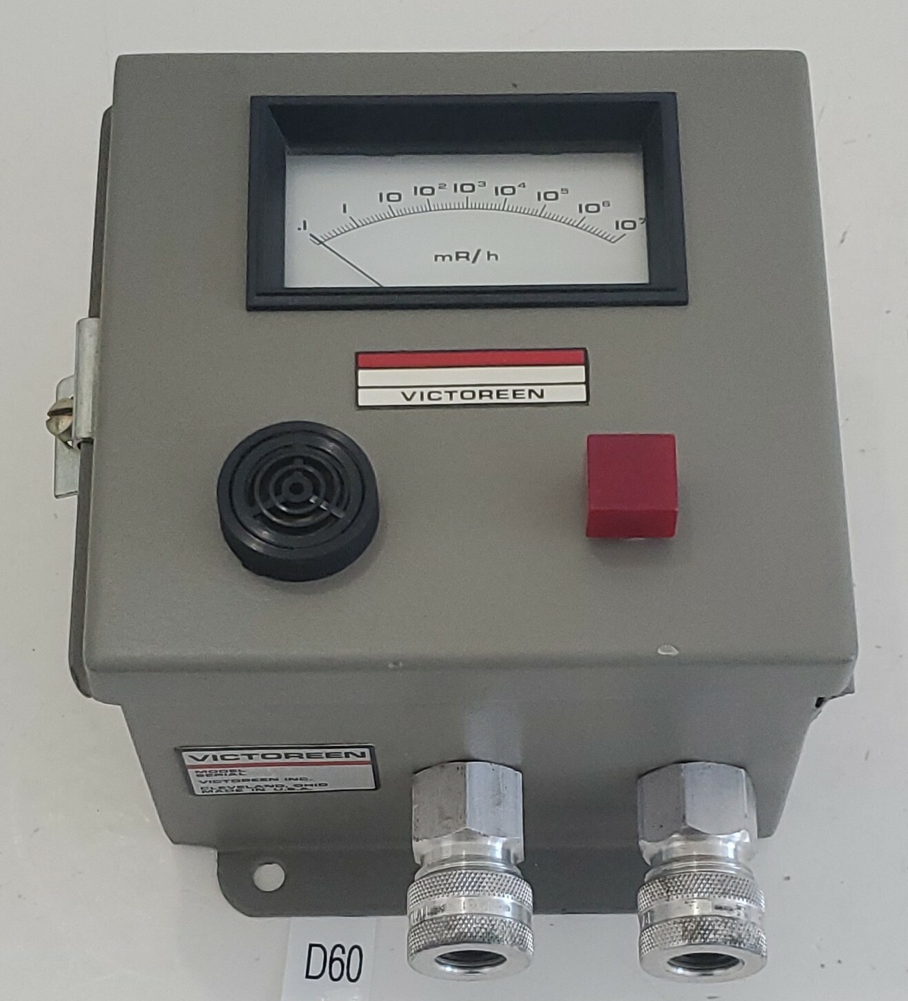 *NEW* Victoreen Model 848-5 Radiation Meter Panel mR/h + Warranty/Fast Shipping!