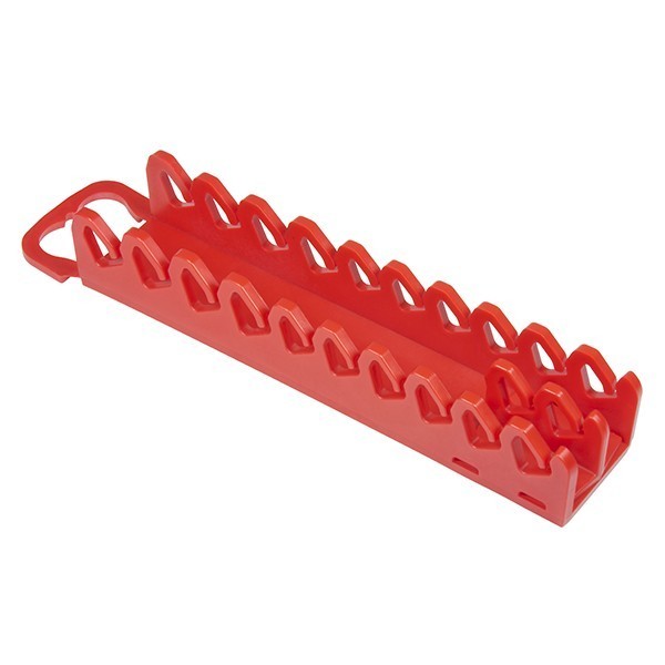 Ernst 5310 Red Screwdriver Organizer Holder for 10 Tools Made in USA