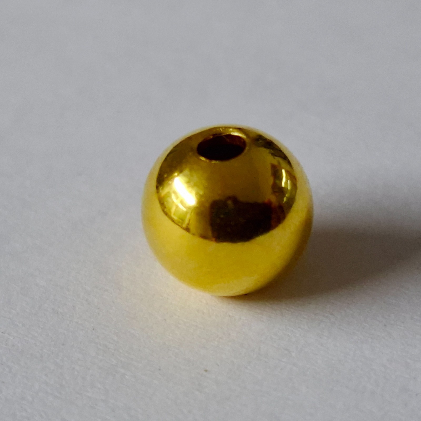 Tipit S - Polished Silver Ball / High Quality 22kt Gold Plated