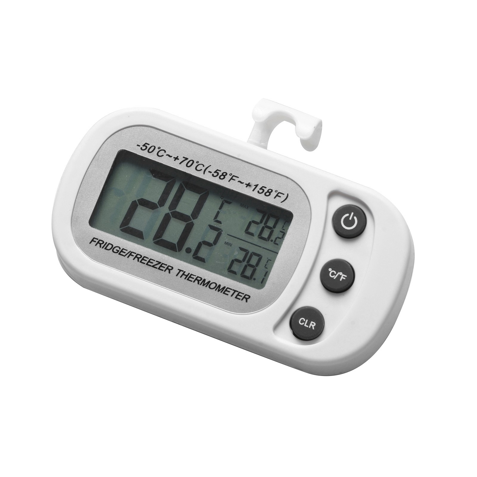 Digital Freezer Refrigerator Thermometer with LCD Display Temp Memory Gauge