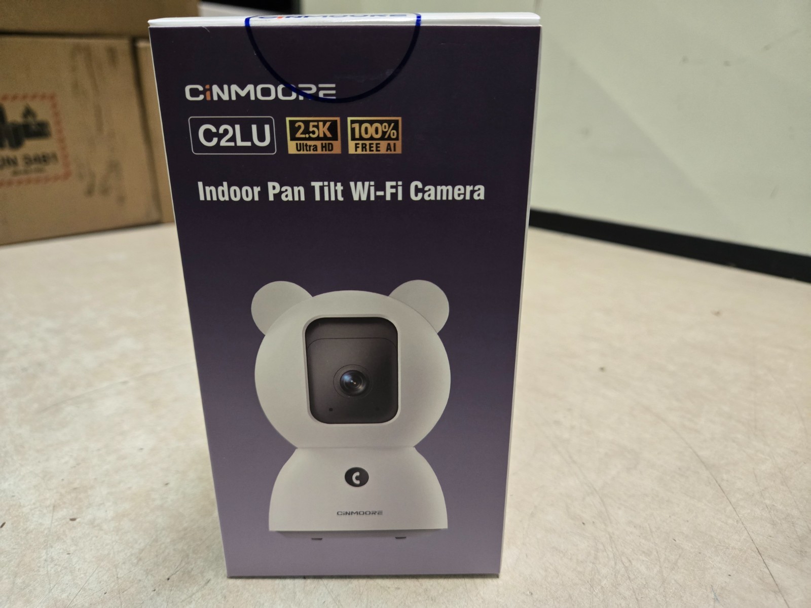 Sealed CiNMOORE - C2LU total security camera 360 degree protection Indoor Pan Ti
