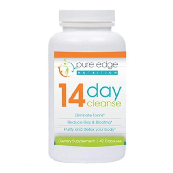 4 bottles   Pure Edge TOTAL BODY CLEANSE Complete 14-Day Internal Detox