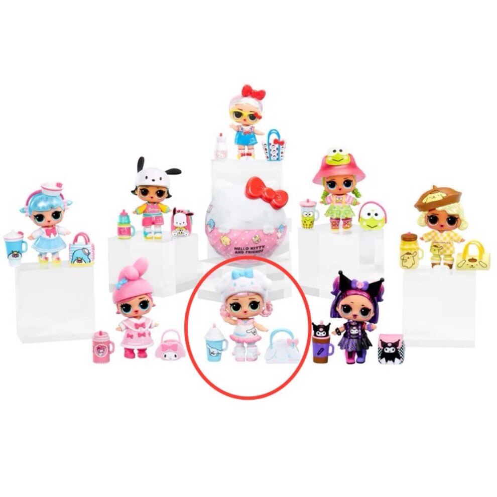 LOL Surprise Loves Hello Kitty and Friends 7 Surprises Tot Doll - Cinnamoroll