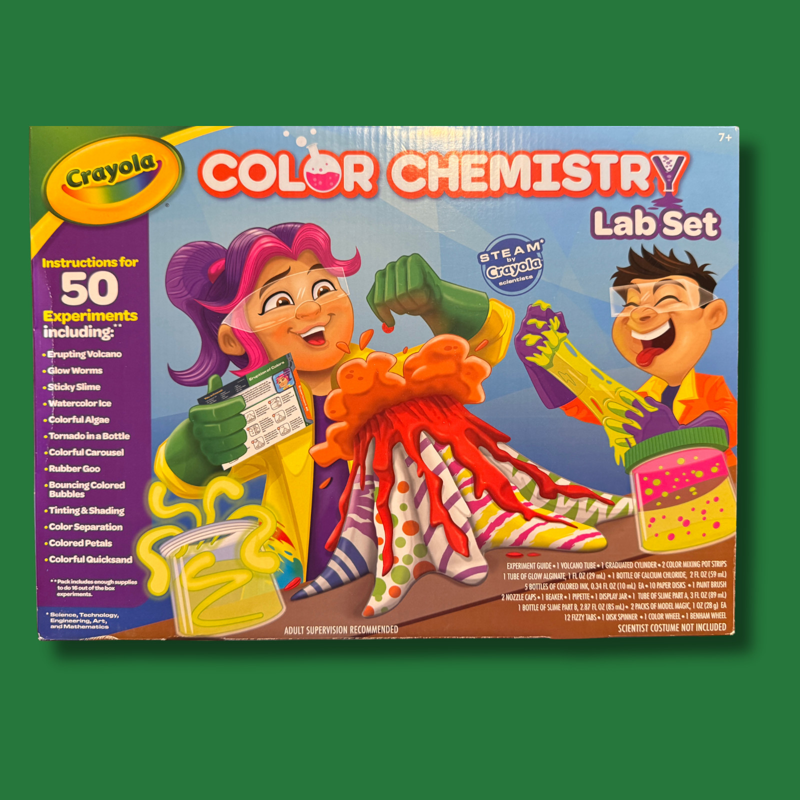 Crayola Color Chemistry Kids Lab Kit Style 74-7244 STEM Toy New In Box