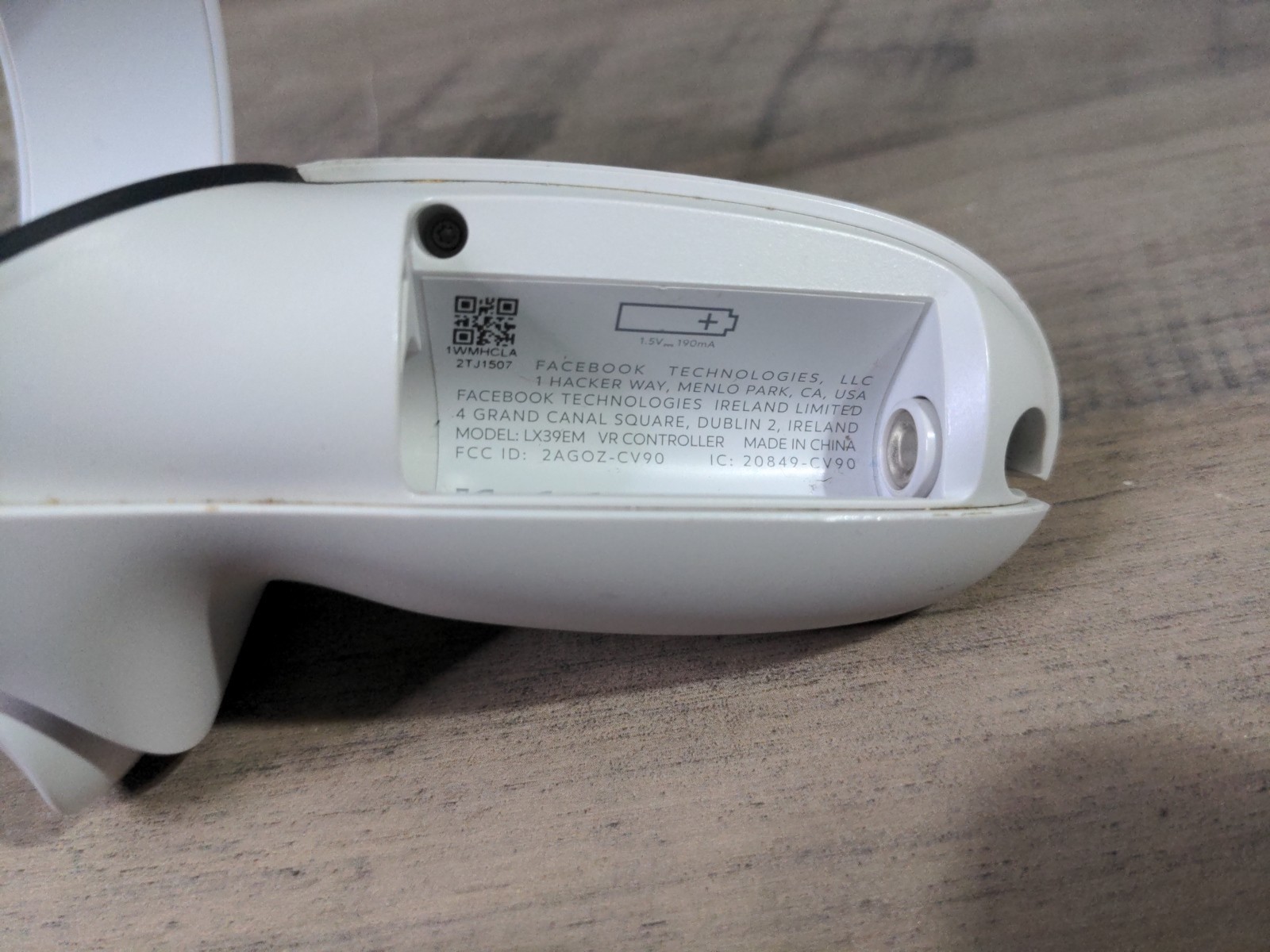 Left Meta Oculus Quest 2 VR Controller - LEFT Controller ONLY