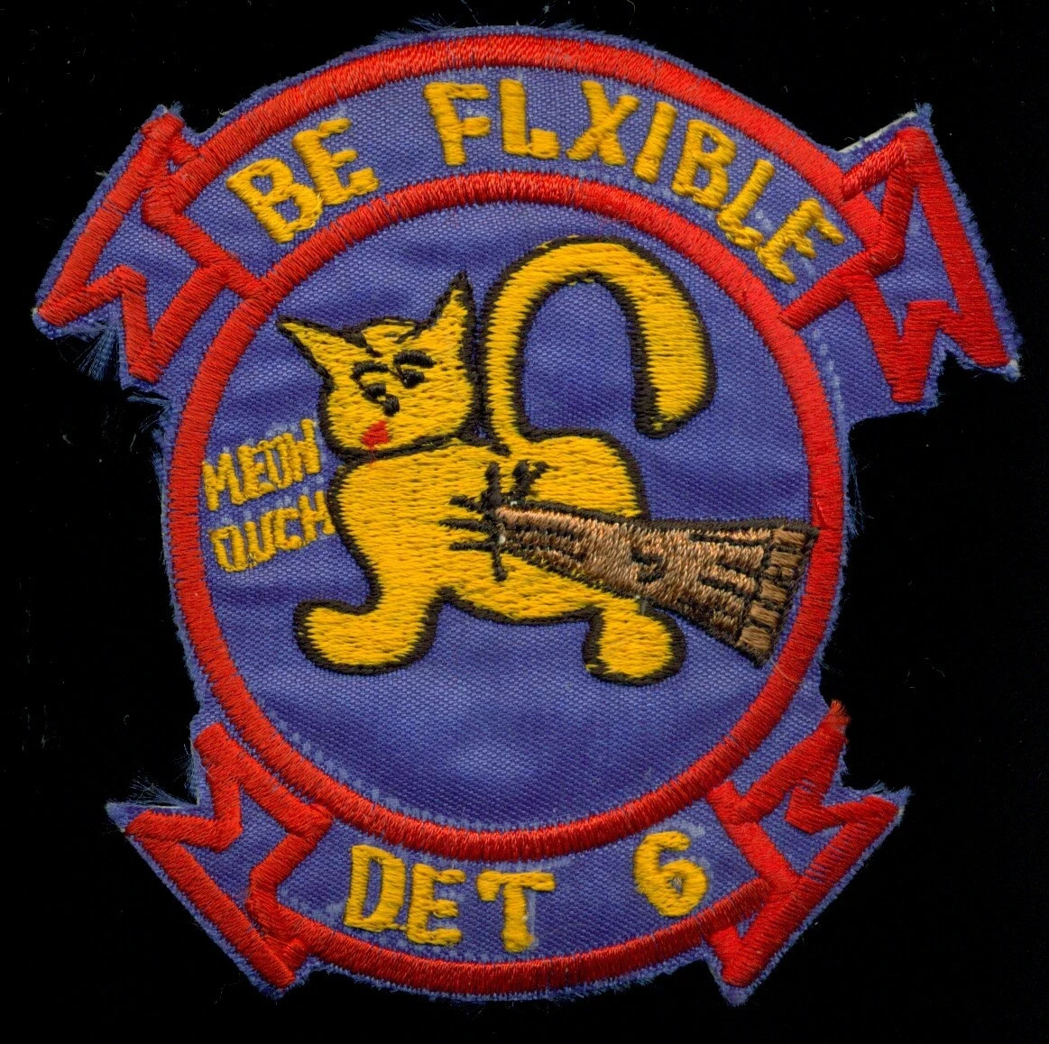 USN HC-5 Det 6 Be Flexible Patch R-4